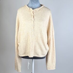 Elegant Cream Women's Cardigan